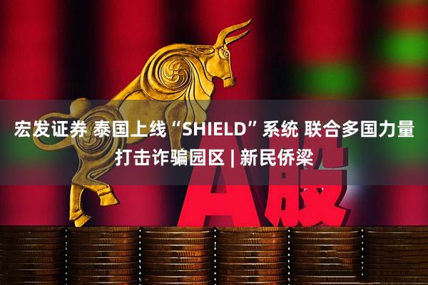 宏发证券 泰国上线“SHIELD”系统 联合多国力量打击诈骗园区 | 新民侨梁